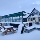 Amaneci nevando en villas cordilleranas y el paso contina cerrado