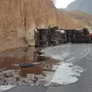 Por el grave accidente en la ruta a Chile cerraron el paso Cristo Redentor