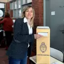 Mercedes Llano emiti su voto: "Hay muchsimo movimiento de boletas"