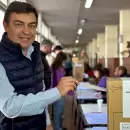 "Este es el momento donde la poltica se calla y hablan los votos", dijo Omar De Marchi al votar