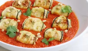 zuquinis con tomate