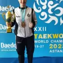 La mendocina Josefina Mesa logr dos medallas en el mundial de Taekwondo
