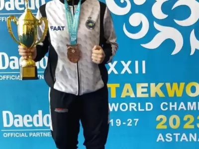 Josefina Mesa logr medalla de oro en el mundial