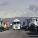 No cede el mal tiempo en la frontera y ya hay m�s de 1.000 camiones varados para cruzar a Chile