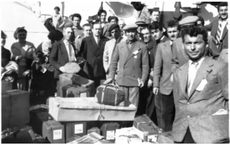 inmigrantes llegando a argentina