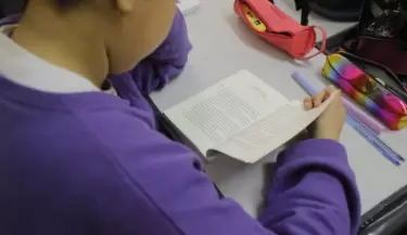 estudiante lectura
