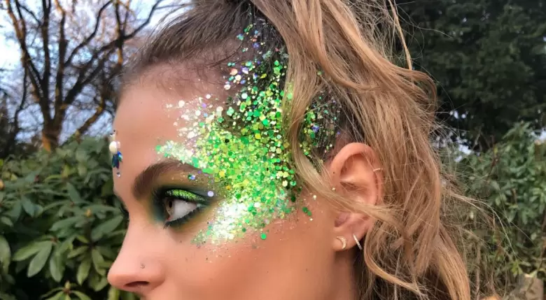 glitter pelo