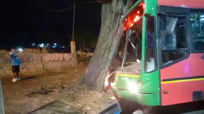 choque colectivo ciudad