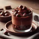 Postre de chocolate, delicioso y listo en minutos