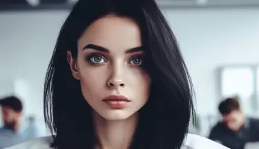 mujer melancolica