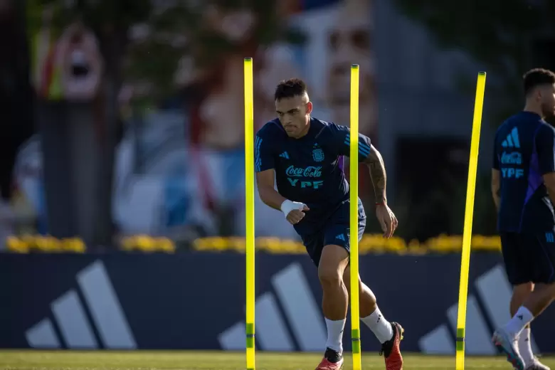 lautaro martinez entrenamiento