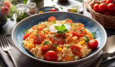 risotto de tomate