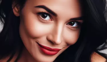 mujer labios