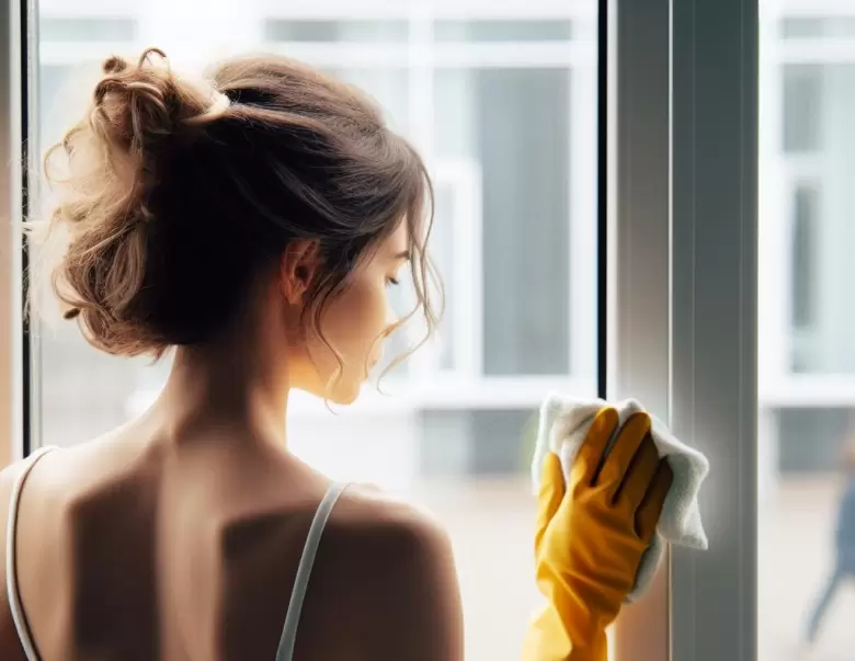 mujer ventana