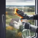 El secreto para limpiar tus ventanas con vinagre y dejarlas impecables