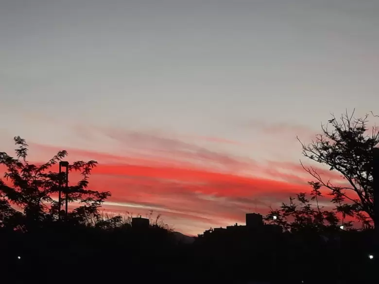 atardecer en mendoza