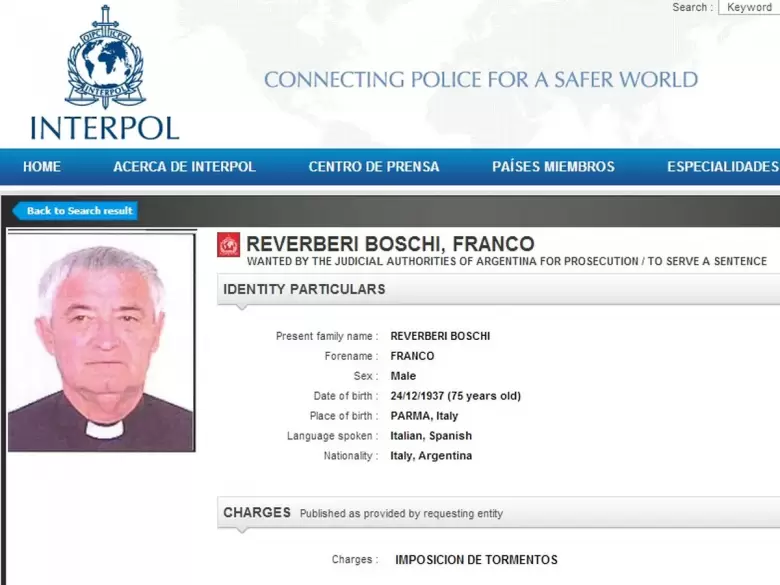interpol franco reverberi