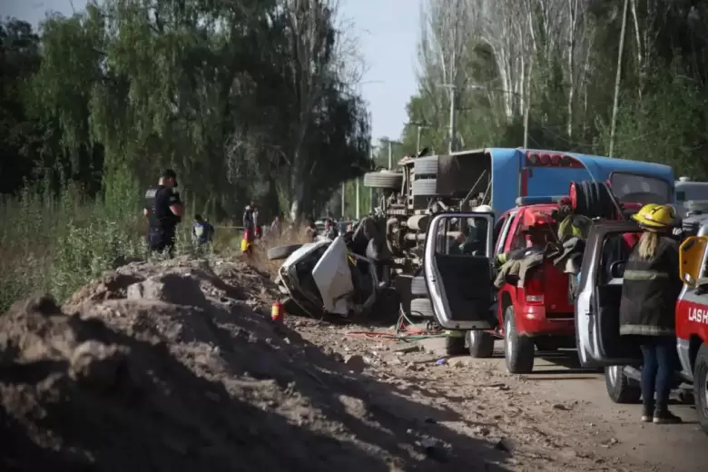 accidente las heras