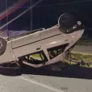 Tunuy�n: volc� un auto y perdi� la vida un joven de 17 a�os