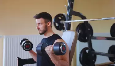 Persona haciendo ejercicio