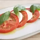 Receta de Tomate con mozzarella