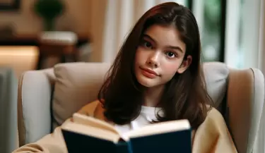 chica leyendo