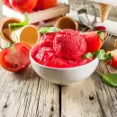 Receta de helado de tomate