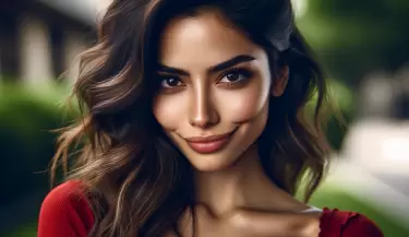 mujer rostro