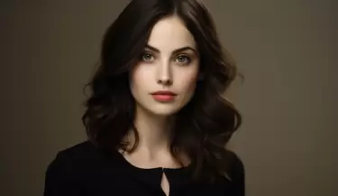 mujer seria