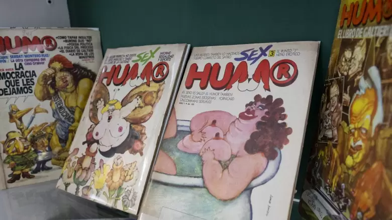 muestra humor