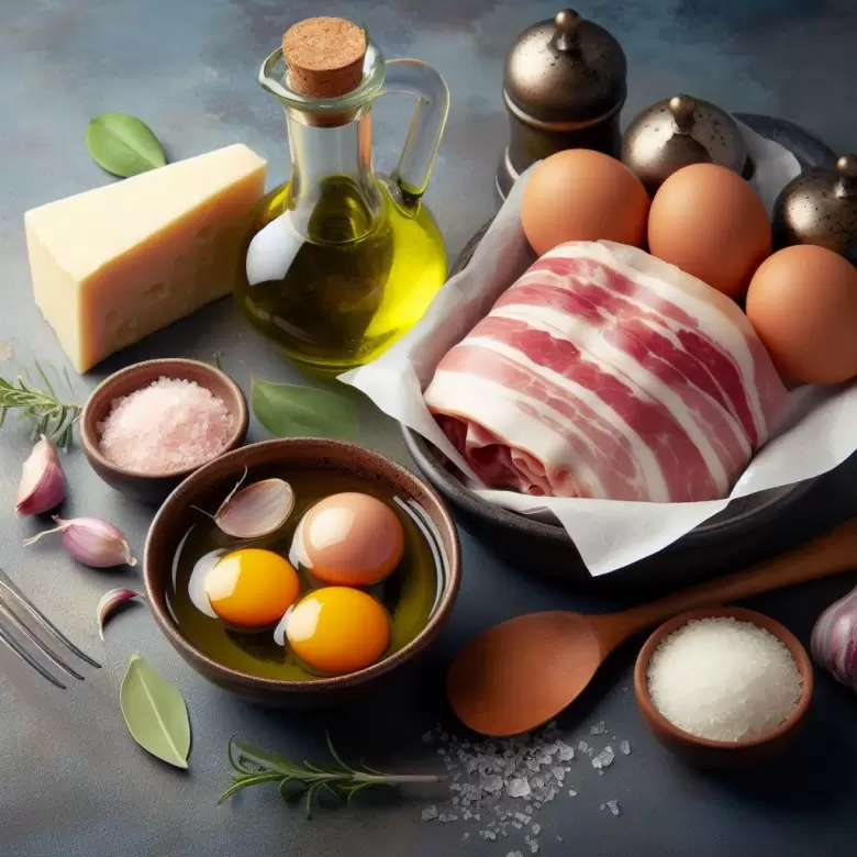 carbonara ingredientes