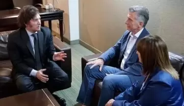 javier milei mauricio macri