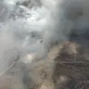 (Video) Se detect un nuevo foco de incendio en el piedemonte de El Challao