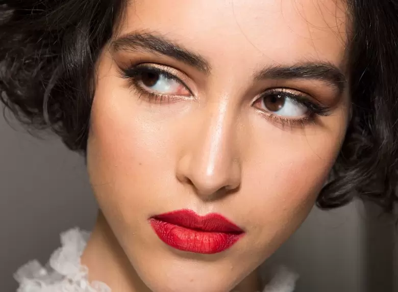 labial rojo