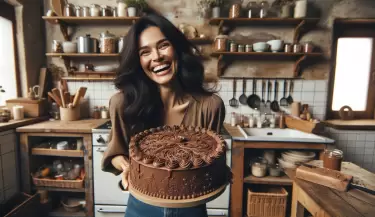 mujer torta