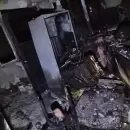 Feroz incendio en una vivienda de San Carlos provoc importantes prdidas