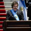 "Hoy comienza una nueva era en la Argentina", dijo Milei en su primer discurso