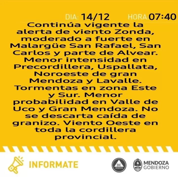 Alerta amarilla