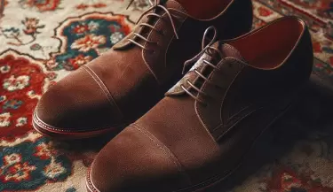 zapatos de gamuza