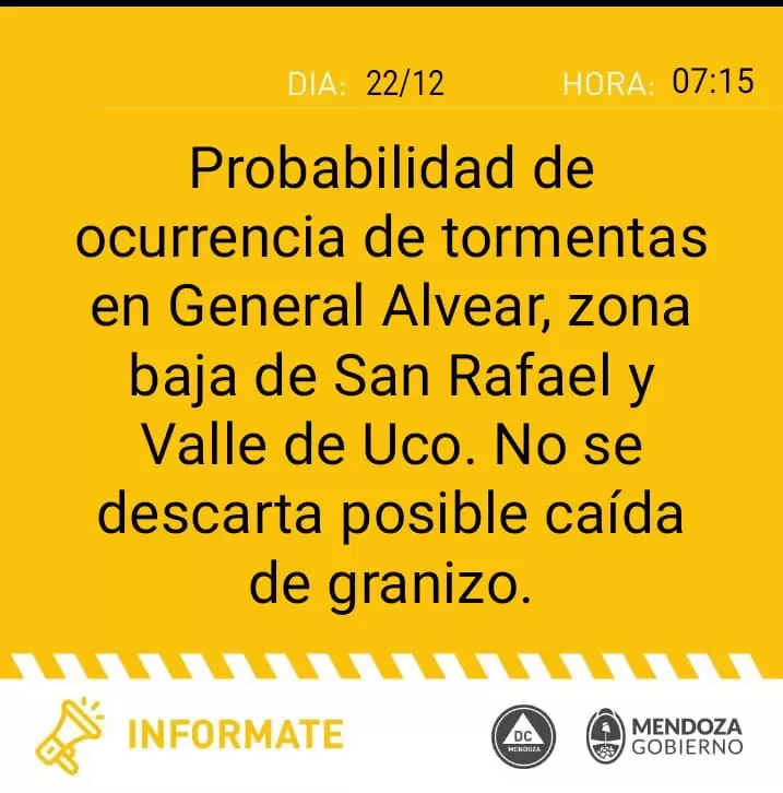 Alerta amarilla