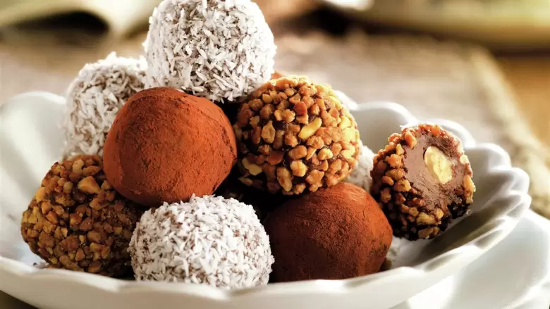 Trufas de Navidad