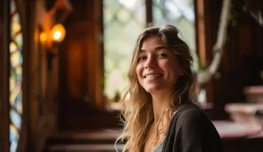 mujer dinero