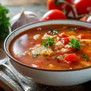 La receta de una tradicional sopa de la abuela, ideal para cualquier da y en media hora