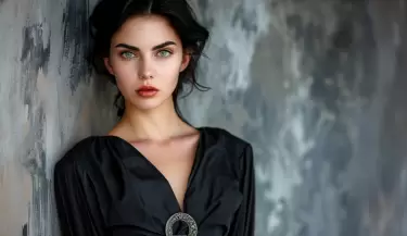 mujer elegante