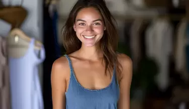 mujer compradora