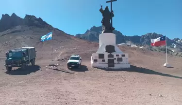 reparaci�n de driza monumento cristo redentor