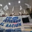 Protesta de trabajadores del Banco Nacin en el Valle de Uco