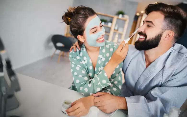 rutina-de-belleza-en-pareja