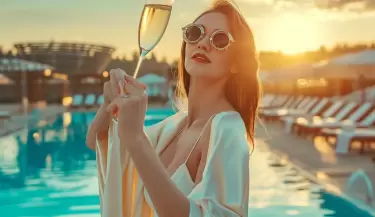 mujer ostentosa