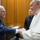Francisco se reunió con Martin Scorsese en el Vaticano